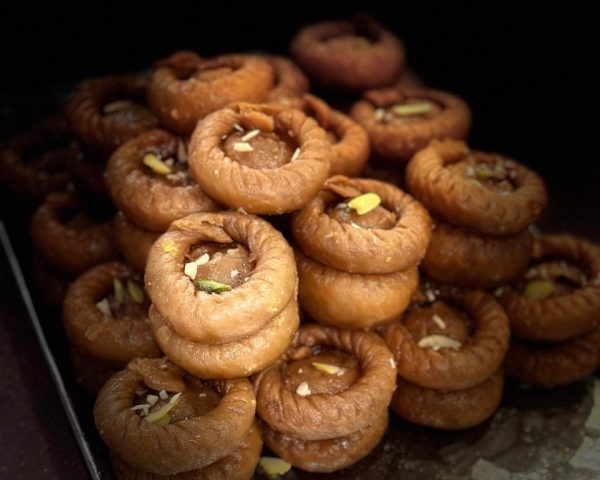 Balushahi (Flaky Sugar-Glazed Rings)